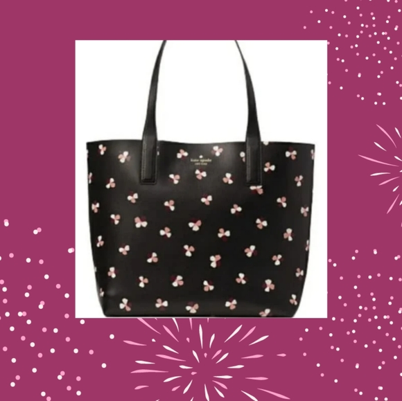 kate spade Handbags - Kate Spade Floral Large Reversible Tote
